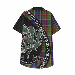 ScotsTee Shop Beattie (Beatty) Family Crest Tartan Kid Hawaiian Shirt Alba Thistle Inspired
