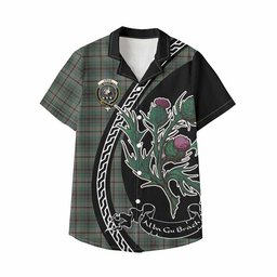 ScotsTee Shop Craig Family Crest Tartan Kid Hawaiian Shirt Alba Thistle Inspired