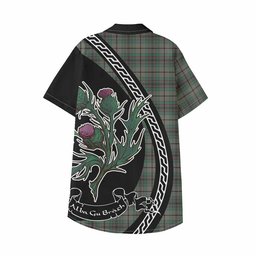 ScotsTee Shop Craig Family Crest Tartan Kid Hawaiian Shirt Alba Thistle Inspired