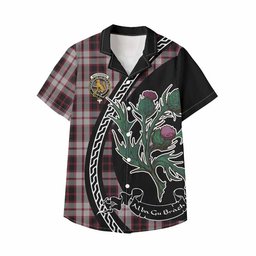 ScotsTee Shop MacPherson (McPherson) Family Crest Tartan Kid Hawaiian Shirt Alba Thistle Inspired