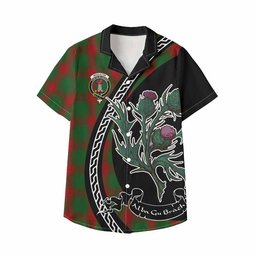 ScotsTee Shop Middleton Family Crest Tartan Kid Hawaiian Shirt Alba Thistle Inspired