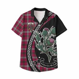 ScotsTee Shop Little Family Crest Tartan Kid Hawaiian Shirt Alba Thistle Inspired