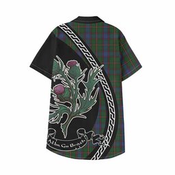 ScotsTee Shop Skene Family Crest Tartan Kid Hawaiian Shirt Alba Thistle Inspired