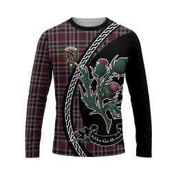 ScotsTee Shop Scottish Borthwick Family Crest Tartan Cotton T-shirt Alba Thistle Inspired
