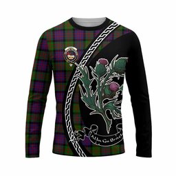 ScotsTee Shop Scottish Coull Family Crest Tartan Cotton T-shirt Alba Thistle Inspired
