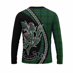 ScotsTee Shop Scottish Henderson Family Crest Tartan Cotton T-shirt Alba Thistle Inspired