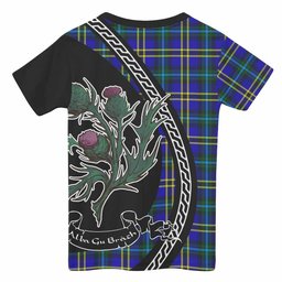 ScotsTee Shop Scottish Hope Family Crest Tartan Cotton T-shirt Alba Thistle Inspired