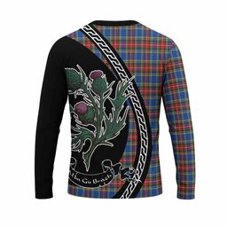 ScotsTee Shop Scottish MacBeth (McBeth) Family Crest Tartan Cotton T-shirt Alba Thistle Inspired