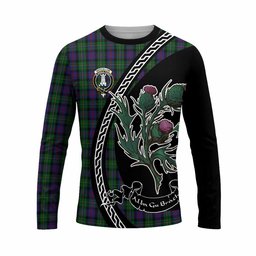 ScotsTee Shop Scottish MacCallum (McCallum) Family Crest Tartan Cotton T-shirt Alba Thistle Inspired