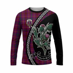 ScotsTee Shop Scottish McCall (Caithness) Family Crest Tartan Cotton T-shirt Alba Thistle Inspired
