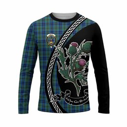 ScotsTee Shop Scottish Keith Family Crest Tartan Cotton T-shirt Alba Thistle Inspired