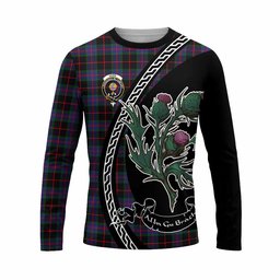 ScotsTee Shop Scottish Nairn Family Crest Tartan Cotton T-shirt Alba Thistle Inspired