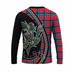 ScotsTee Shop Scottish MacTavish (McTavish) Family Crest Tartan Cotton T-shirt Alba Thistle Inspired