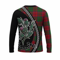 ScotsTee Shop Scottish Grant Family Crest Tartan Cotton T-shirt Alba Thistle Inspired