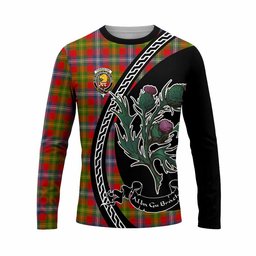 ScotsTee Shop Scottish Forrester (Foster) Family Crest Tartan Cotton T-shirt Alba Thistle Inspired