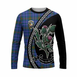 ScotsTee Shop Scottish Edmonstone Family Crest Tartan Cotton T-shirt Alba Thistle Inspired