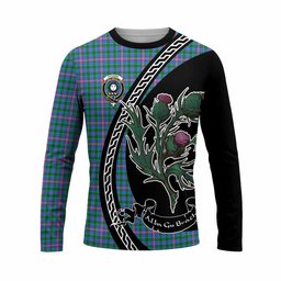 ScotsTee Shop Scottish Pitcairn Family Crest Tartan Cotton T-shirt Alba Thistle Inspired