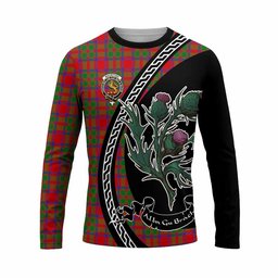 ScotsTee Shop Scottish MacIntosh (McIntosh) Family Crest Tartan Cotton T-shirt Alba Thistle Inspired