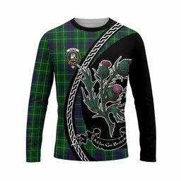 ScotsTee Shop Scottish Duncan Family Crest Tartan Cotton T-shirt Alba Thistle Inspired