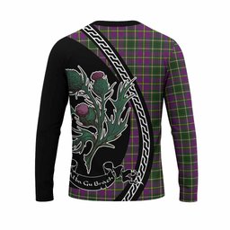 ScotsTee Shop Scottish Taylor (Tailyour) Family Crest Tartan Cotton T-shirt Alba Thistle Inspired