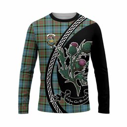 ScotsTee Shop Scottish Paisley Family Crest Tartan Cotton T-shirt Alba Thistle Inspired
