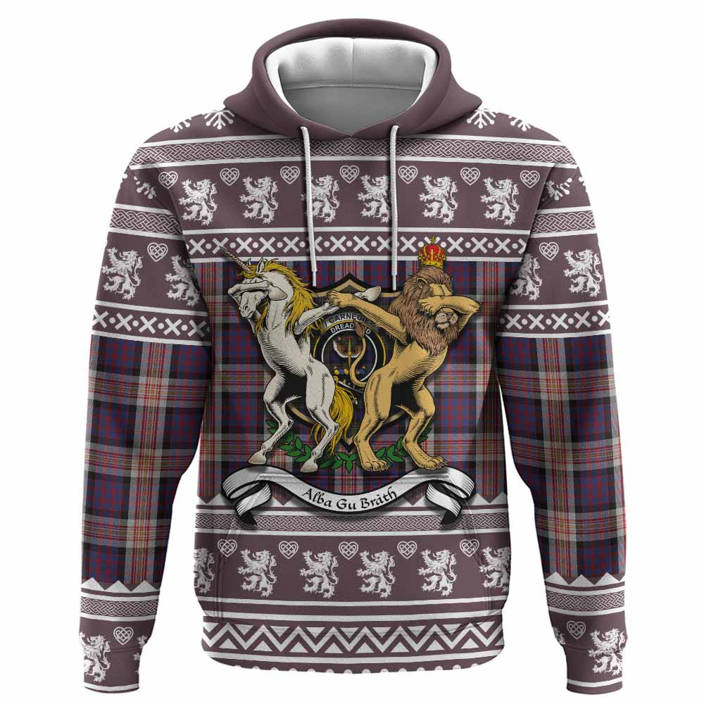 ScotsTee Shop Scottish Carnegie Clan Tartan Crest Christmas Hoodie Coat of Arms Funny Style
