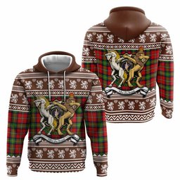 ScotsTee Shop Scottish Boyd Clan Tartan Crest Christmas Hoodie Coat of Arms Funny Style