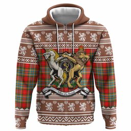 ScotsTee Shop Scottish Chattan Clan Tartan Crest Christmas Hoodie Coat of Arms Funny Style