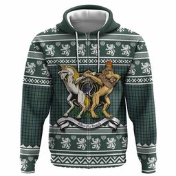 ScotsTee Shop Scottish Arbuthnot Clan Tartan Crest Christmas Hoodie Coat of Arms Funny Style