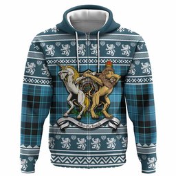 ScotsTee Shop Scottish Clergy Clan Tartan Crest Christmas Hoodie Coat of Arms Funny Style