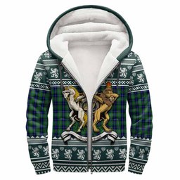 ScotsTee Shop Scottish Douglas Clan Tartan Crest Christmas Hoodie Coat of Arms Funny Style
