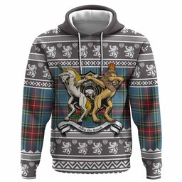 ScotsTee Shop Scottish Beaton Clan Tartan Crest Christmas Hoodie Coat of Arms Funny Style