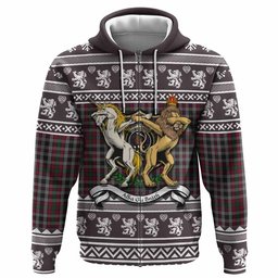 ScotsTee Shop Scottish Borthwick Clan Tartan Crest Christmas Hoodie Coat of Arms Funny Style