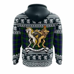 ScotsTee Shop Scottish Campbell Clan Tartan Crest Christmas Hoodie Coat of Arms Funny Style