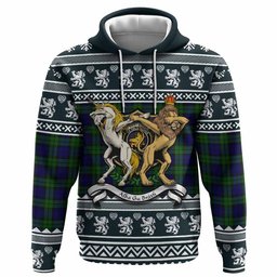 ScotsTee Shop Scottish Campbell Clan Tartan Crest Christmas Hoodie Coat of Arms Funny Style