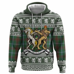 ScotsTee Shop Scottish Gayre Clan Tartan Crest Christmas Hoodie Coat of Arms Funny Style