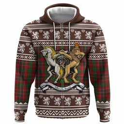 ScotsTee Shop Scottish Innes Clan Tartan Crest Christmas Hoodie Coat of Arms Funny Style