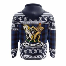 ScotsTee Shop Scottish Home (Hume) Clan Tartan Crest Christmas Hoodie Coat of Arms Funny Style