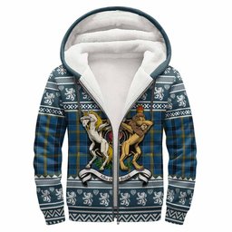 ScotsTee Shop Scottish Laing Clan Tartan Crest Christmas Hoodie Coat of Arms Funny Style