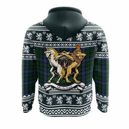 ScotsTee Shop Scottish MacIntyre (McIntyre) Clan Tartan Crest Christmas Hoodie Coat of Arms Funny Style