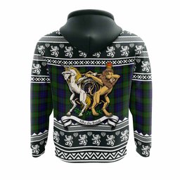 ScotsTee Shop Scottish Gunn Clan Tartan Crest Christmas Hoodie Coat of Arms Funny Style