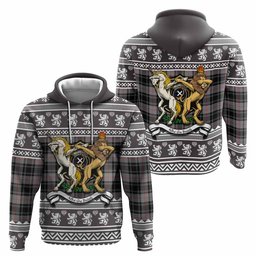ScotsTee Shop Scottish Moffat Clan Tartan Crest Christmas Hoodie Coat of Arms Funny Style