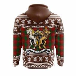 ScotsTee Shop Scottish MacPhee (McPhee) Clan Tartan Crest Christmas Hoodie Coat of Arms Funny Style