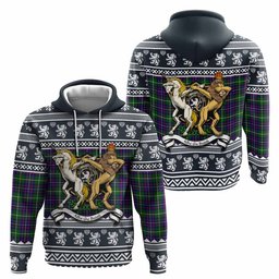 ScotsTee Shop Scottish Inglis Clan Tartan Crest Christmas Hoodie Coat of Arms Funny Style