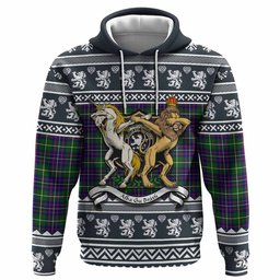 ScotsTee Shop Scottish Inglis Clan Tartan Crest Christmas Hoodie Coat of Arms Funny Style