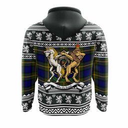 ScotsTee Shop Scottish Muir Clan Tartan Crest Christmas Hoodie Coat of Arms Funny Style