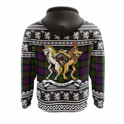 ScotsTee Shop Scottish MacDonald (McDonald) Clan Tartan Crest Christmas Hoodie Coat of Arms Funny Style