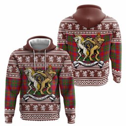 ScotsTee Shop Scottish MacKintosh (McKintosh) Clan Tartan Crest Christmas Hoodie Coat of Arms Funny Style