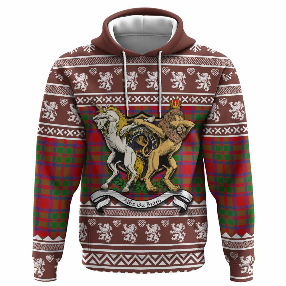 ScotsTee Shop Scottish MacKintosh (McKintosh) Clan Tartan Crest Christmas Hoodie Coat of Arms Funny Style