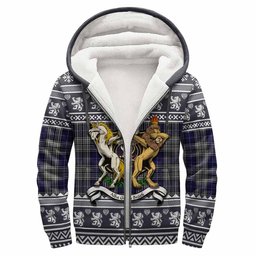 ScotsTee Shop Scottish Napier Clan Tartan Crest Christmas Hoodie Coat of Arms Funny Style